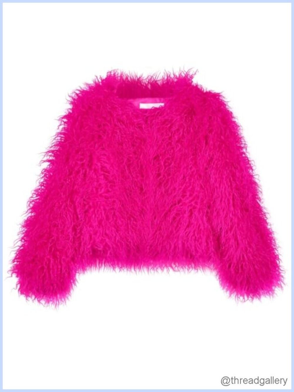 Shaggy Faux Fur Outwear Coat Long Sleeve Warm Winter Teddy Jacket
